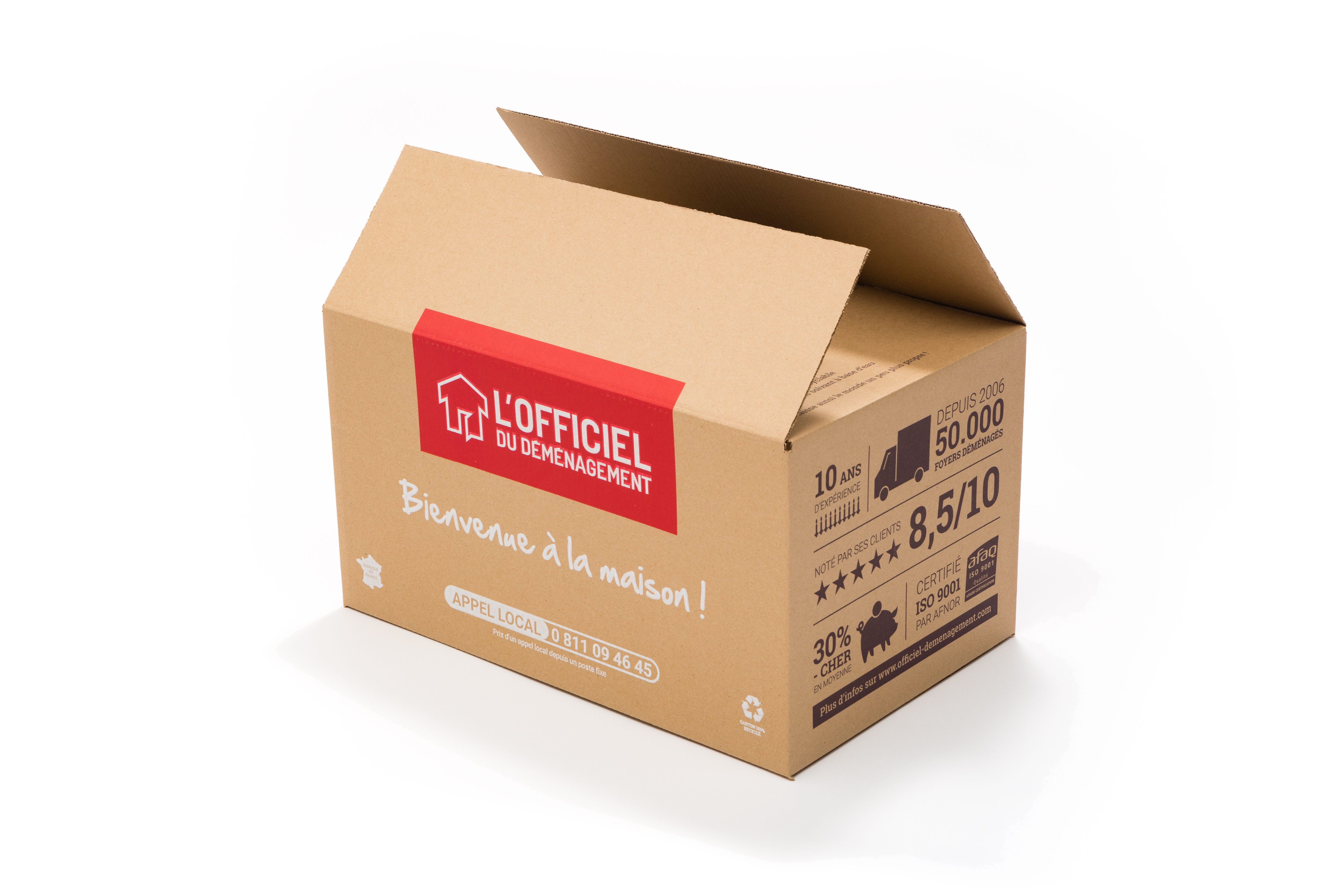 Cartons Standards Officiel du déménagement