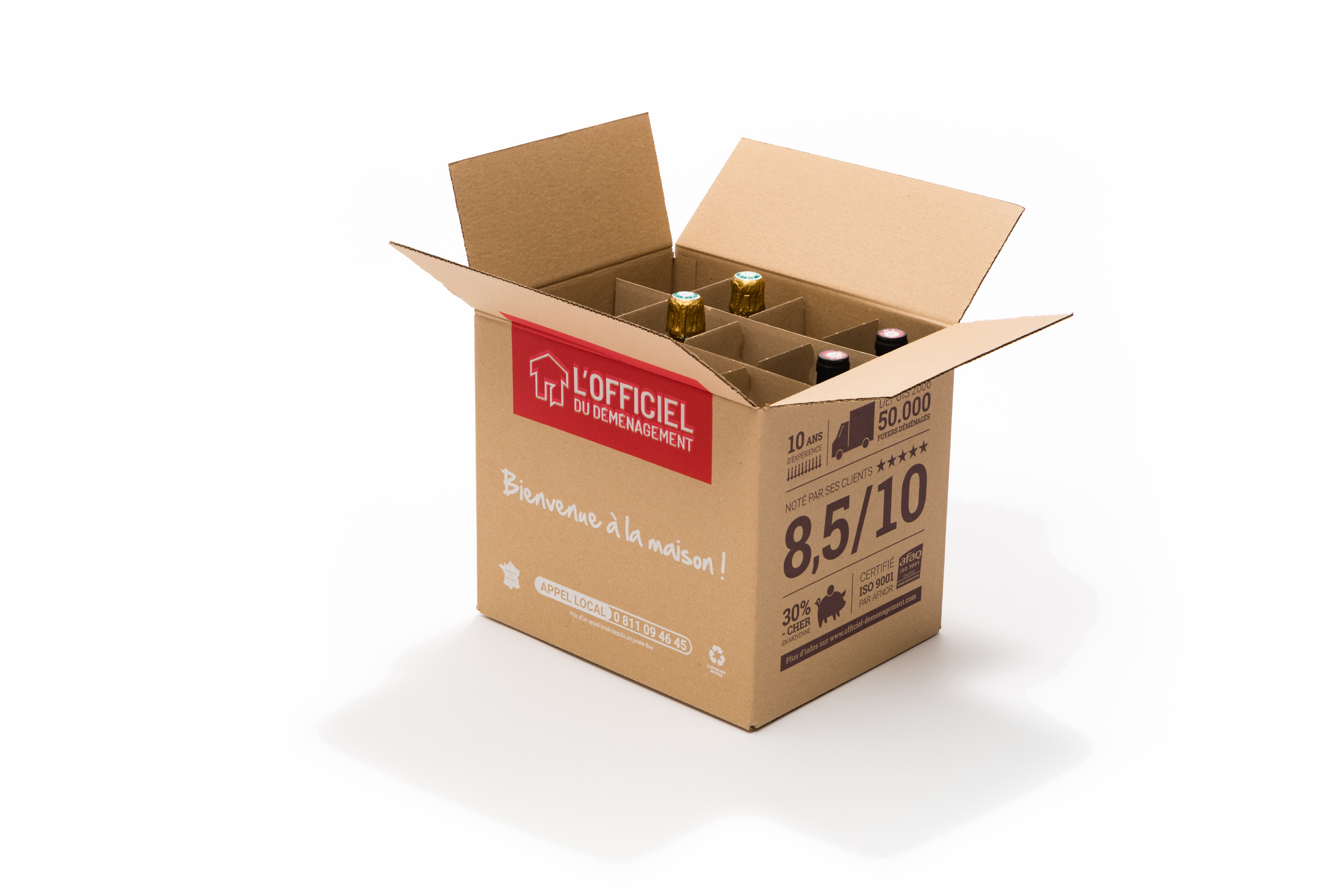 Carton réutilisable : acheter cartons de déménagement